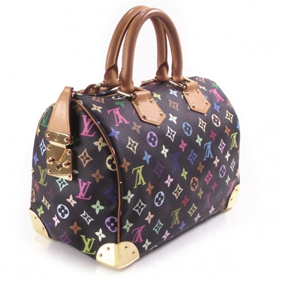 Monogram Multicolor Speedy 30 Black