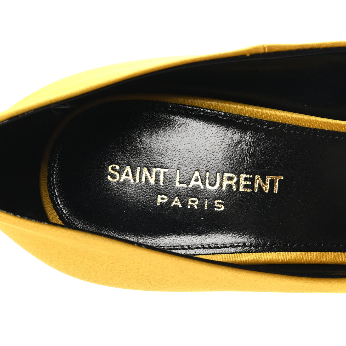 Satin Crepe Monceau 110 Pumps 40 Ochre
