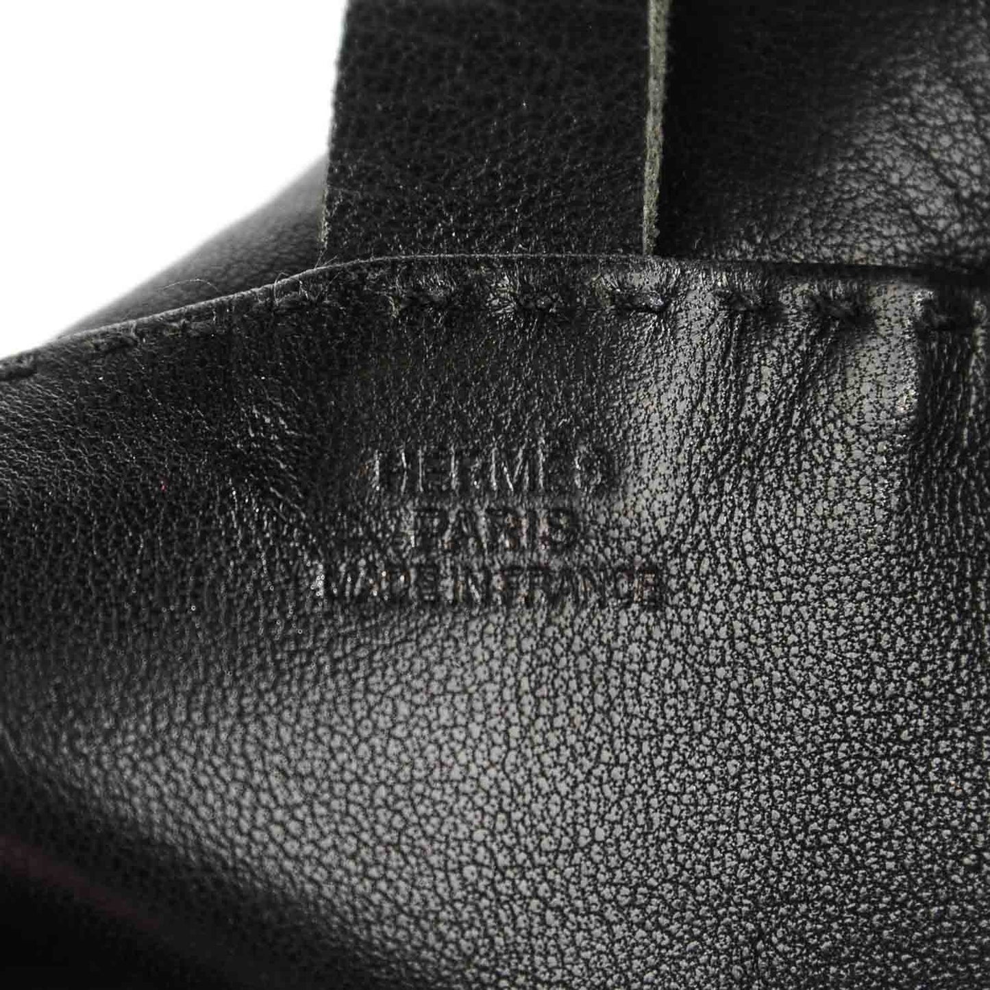 Lambskin Toudou Perfore Crossbody Black