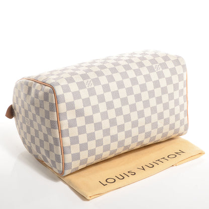 Louis Vuitton Damier Azur Speedy 30 4 of 7