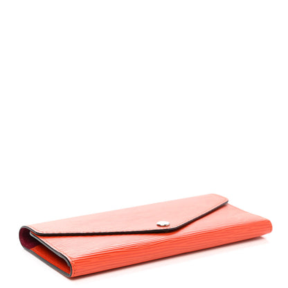 Louis Vuitton Epi Josephine Wallet Piment Fuchsia 4 of 6