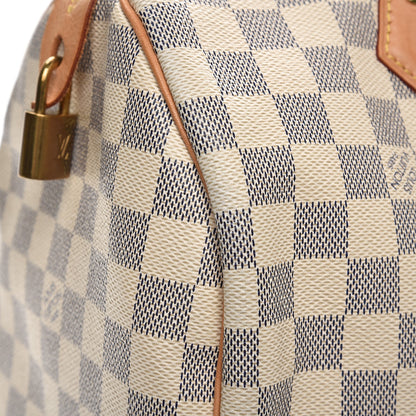 Louis Vuitton Damier Azur Speedy 30 11 of 16