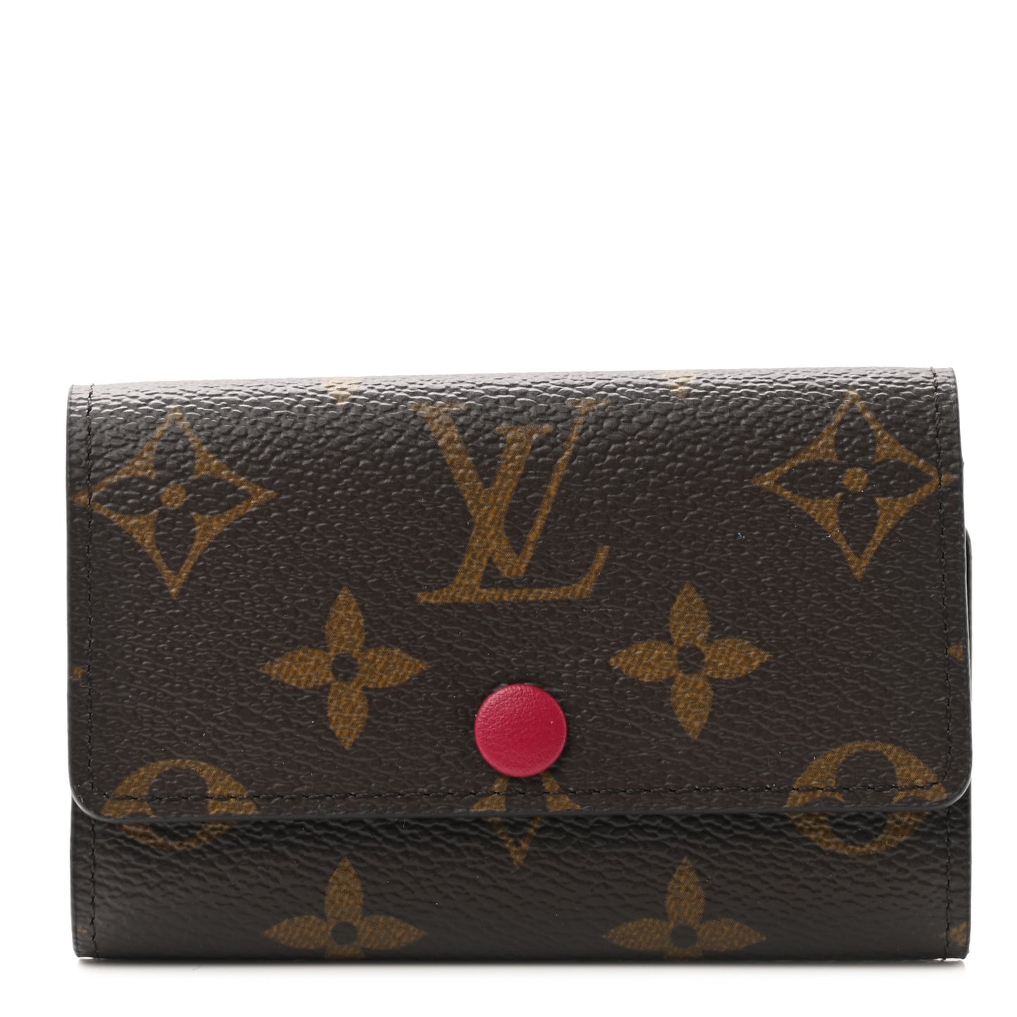 Monogram 6 Key Multicles Holder Fuchsia
