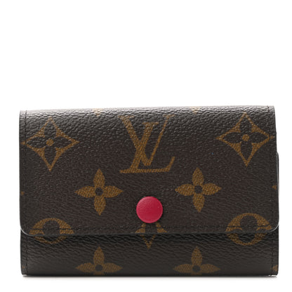 Louis Vuitton Monogram 6 Key Multicles Holder Fuchsia 1 of 8