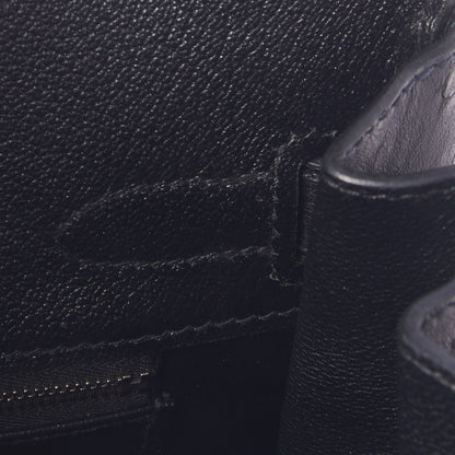 Hermes Ostrich Birkin 30 Black 18 of 33