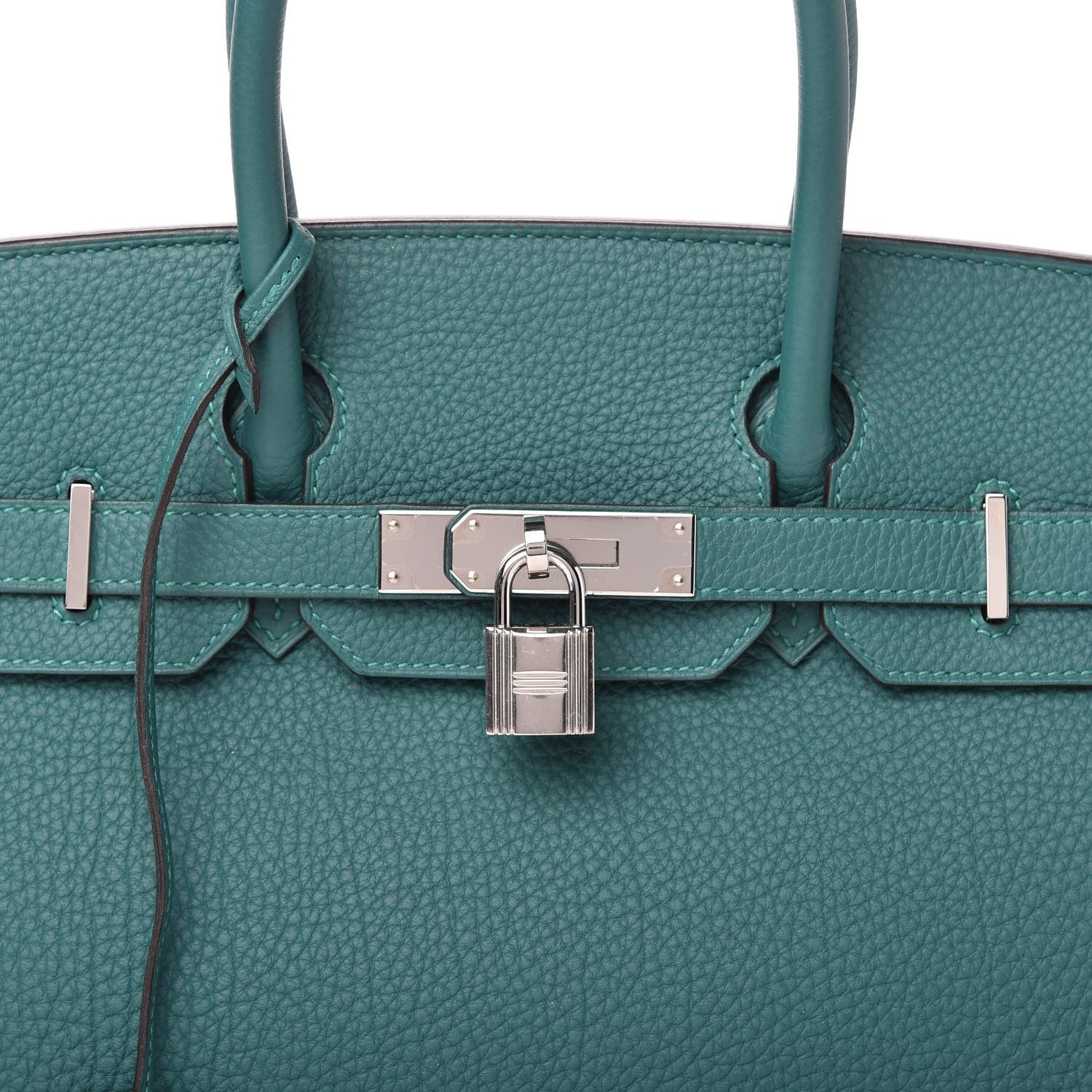 Hermes Togo Birkin 30 Malachite 10 of 11