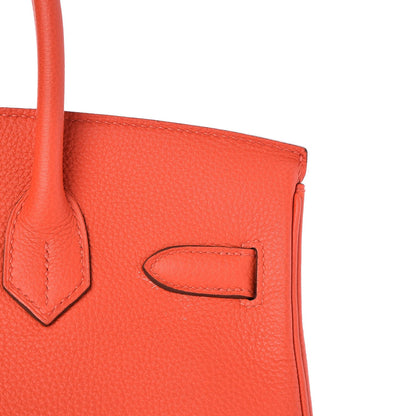Hermes Togo Birkin 30 Capucine 29 of 36