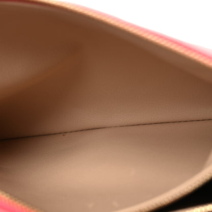 Louis Vuitton Lambskin Embossed Monogram Coussin PM Coral 5 of 13