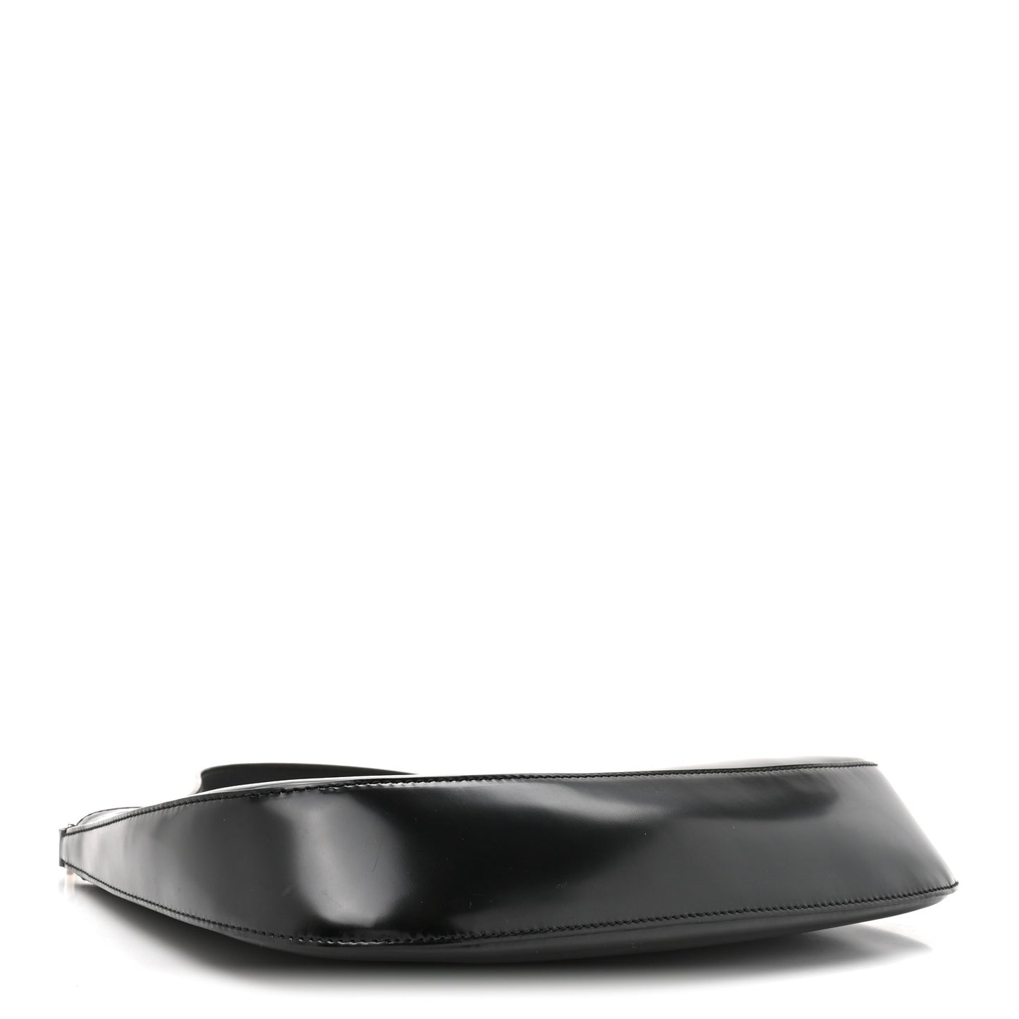 Spazzolato Cleo Shoulder Bag Black