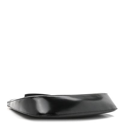 Prada Spazzolato Cleo Shoulder Bag Black 4 of 9