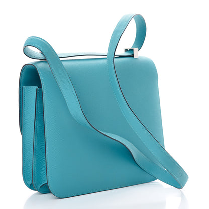 Hermes Epsom Constance 24 Bleu Du Nord 2 of 10