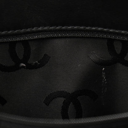 Chanel Calfskin Contrast Stitch Surpique Tote Black 15 of 15