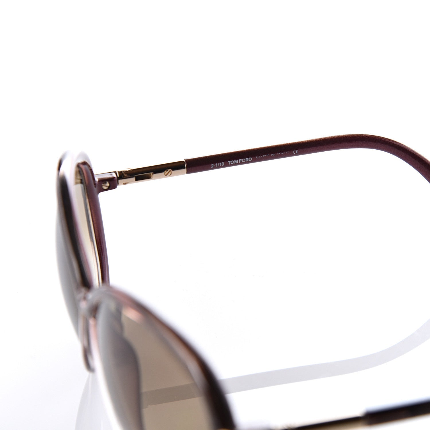 Tom Ford Round Sunglasses Brown 5 of 8
