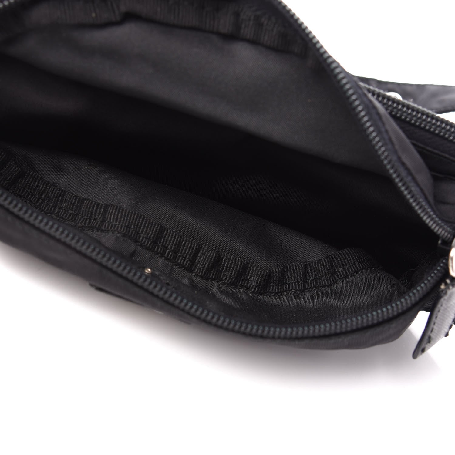 Prada Tessuto Nylon Montagna Belt Bag Black 5 of 13