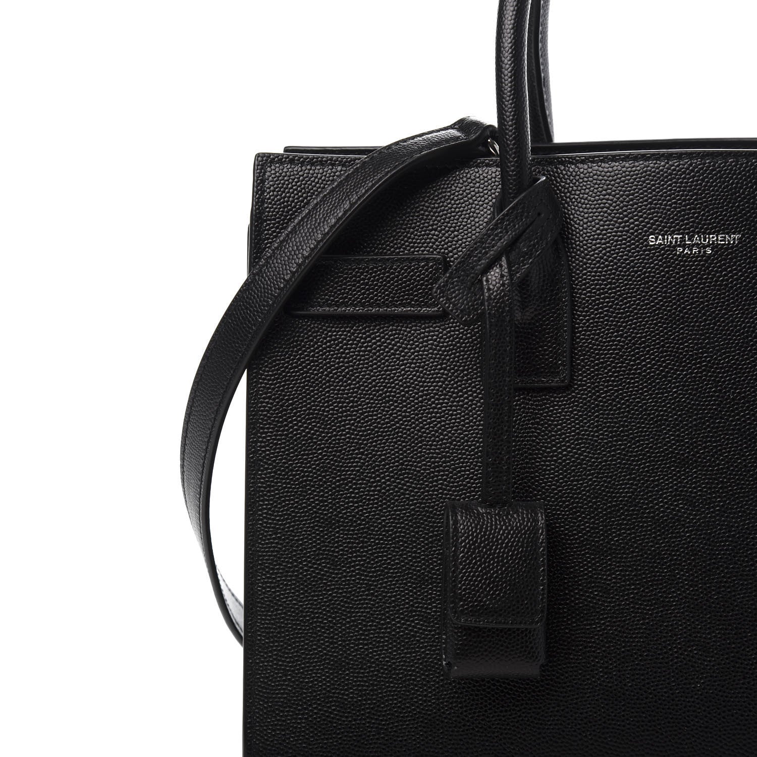Saint Laurent Grain De Poudre Baby Sac De Jour Black 12 of 12