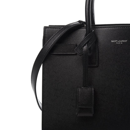 Saint Laurent Grain De Poudre Baby Sac De Jour Black 12 of 12