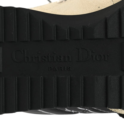 Christian Dior Calfskin Nylon Womens D-Sketch Sneakers 39 Black 7 of 9