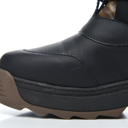 Fendi Calfskin FF T-Rex Lace Up Snow Boots 35.5 Tobacco 12 of 19