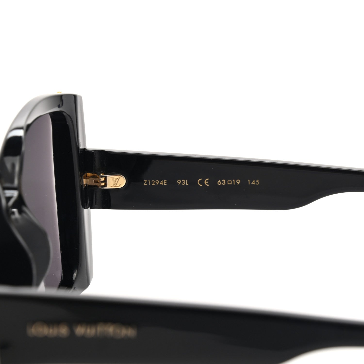 Louis Vuitton Acetate Nylon In The Mood For Love Sunglasses Z1294E Black 7 of 10