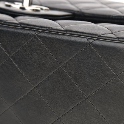 Chanel Lambskin Quilted Maxi Single Flap Black 21 of 22