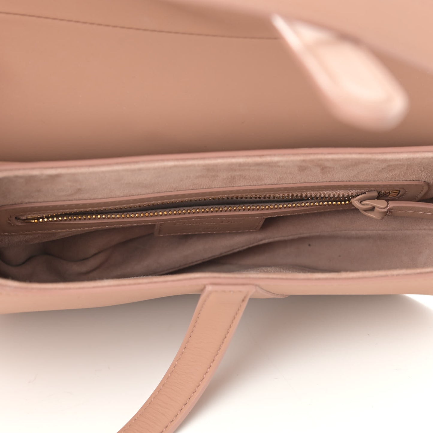 Ultra Matte Calfskin Saddle Bag Blush