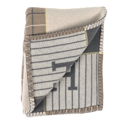 Hermes Wool Cashmere Avalon Passe-Passe Blanket 2 of 3