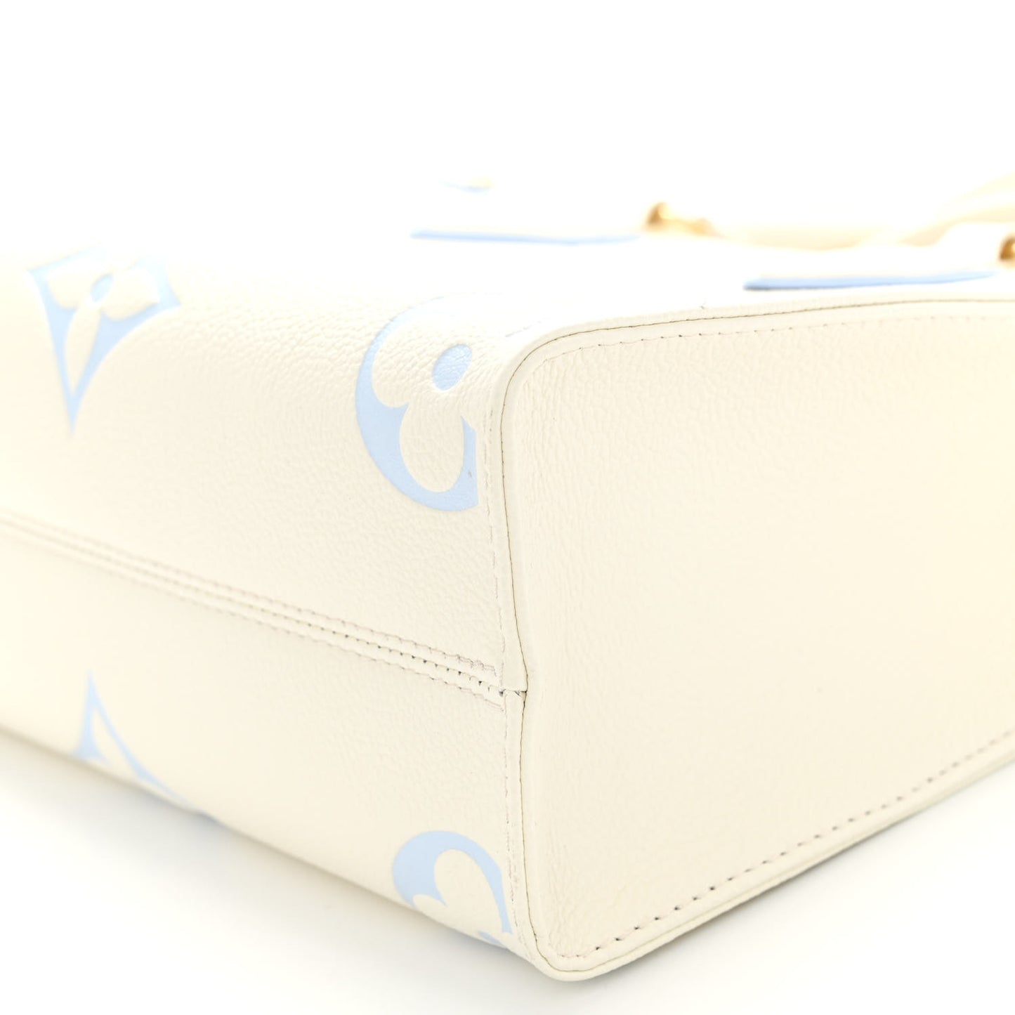 Empreinte Monogram Giant Onthego PM Latte Candy Blue