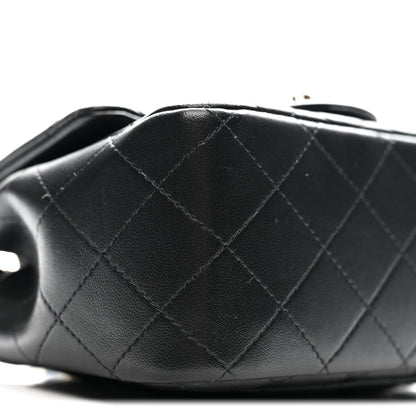 Chanel Lambskin Quilted Mini Square Flap Black 9 of 11