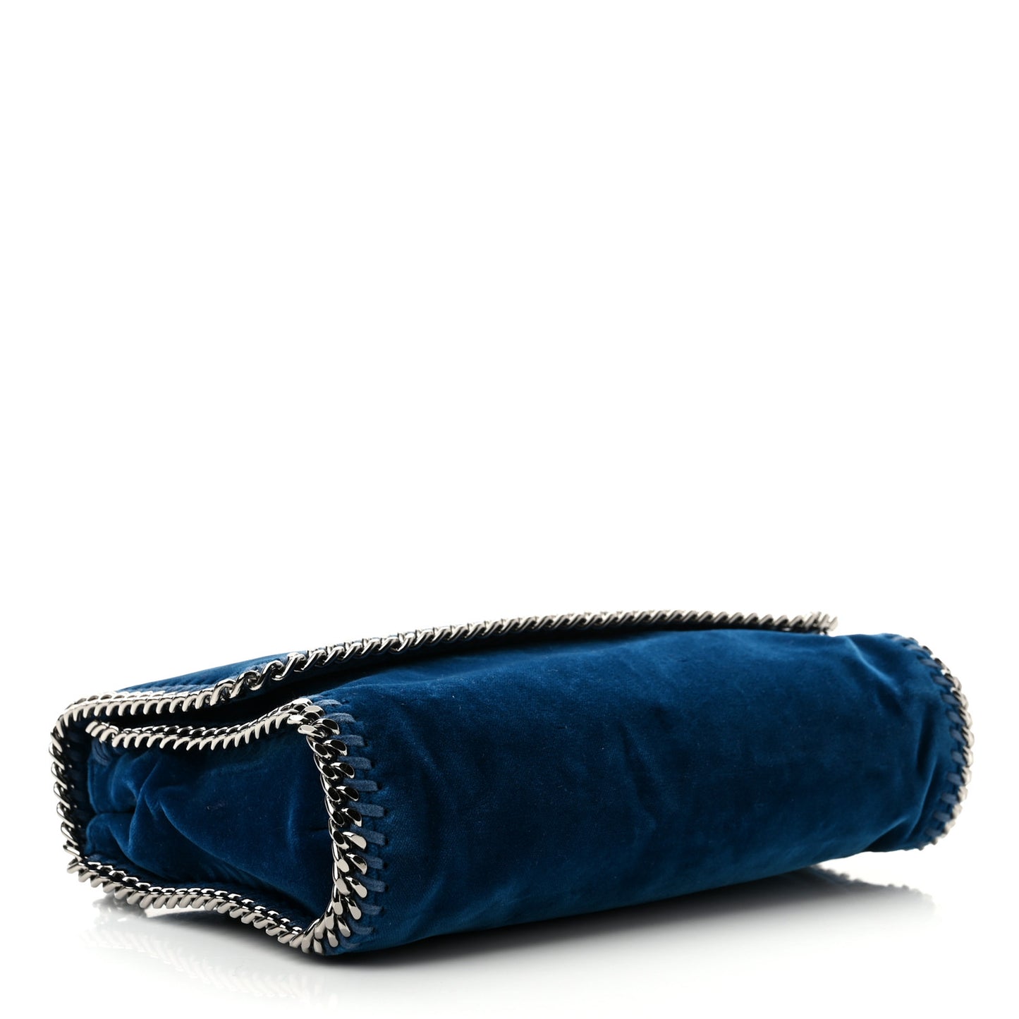 Velvet Falabella Crossbody Bag Blue