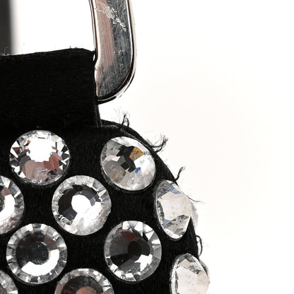 Prada Satin Crystal Triangle Pouch Cristal 13 of 14