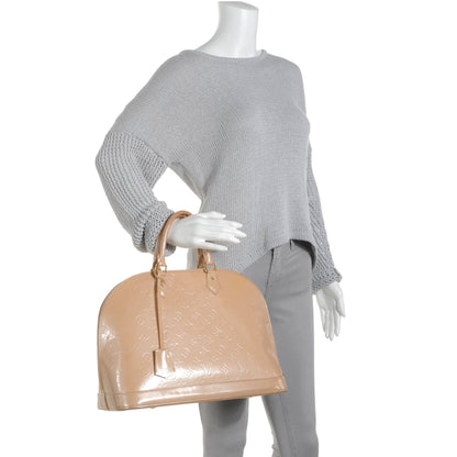 Louis Vuitton Vernis Alma GM Rose Florentin 2 of 7