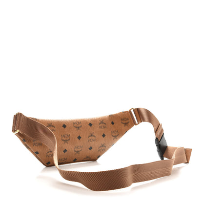 MCM Visetos Small Fusten Belt Bag Cognac 3 of 9