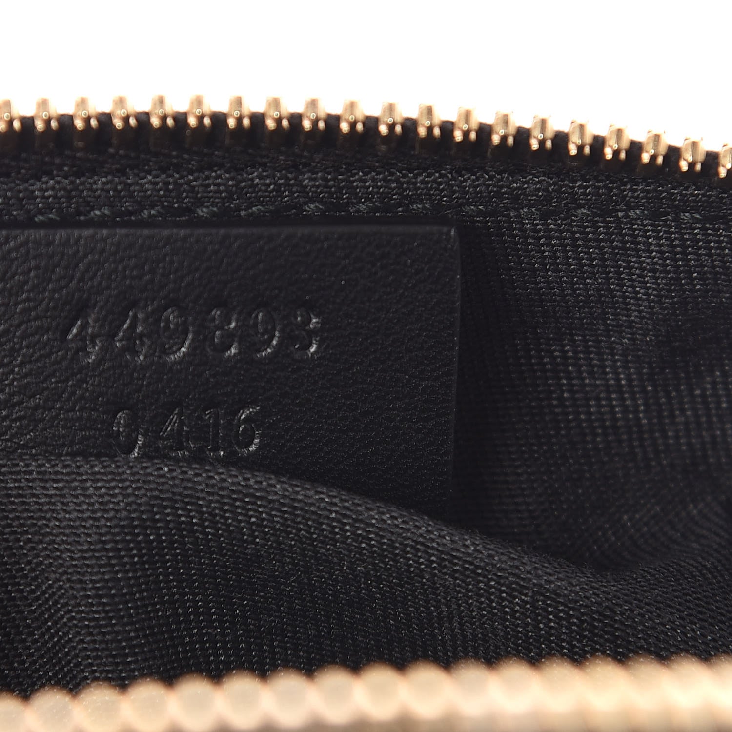 Gucci Microguccissima GG Cosmetic Case Black 7 of 10