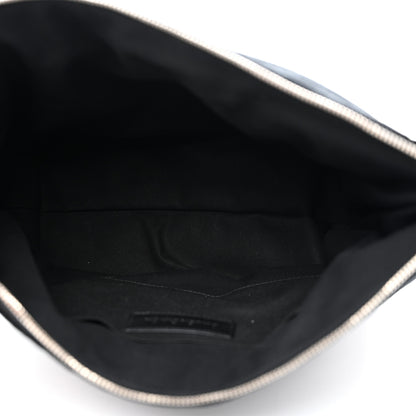 Balenciaga Sponge Fabric BB Monogram Medium Jumbo Pouch Black 4 of 7