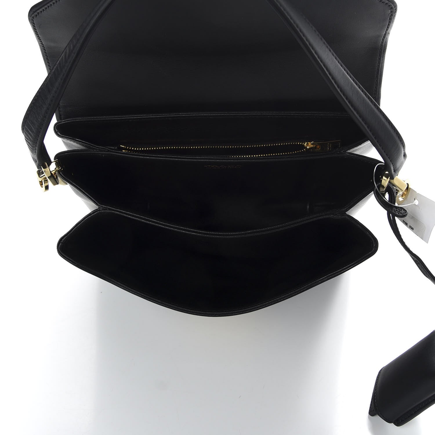 Prada New Calfskin Medium Ingrid Top Handle Bag Black 5 of 9