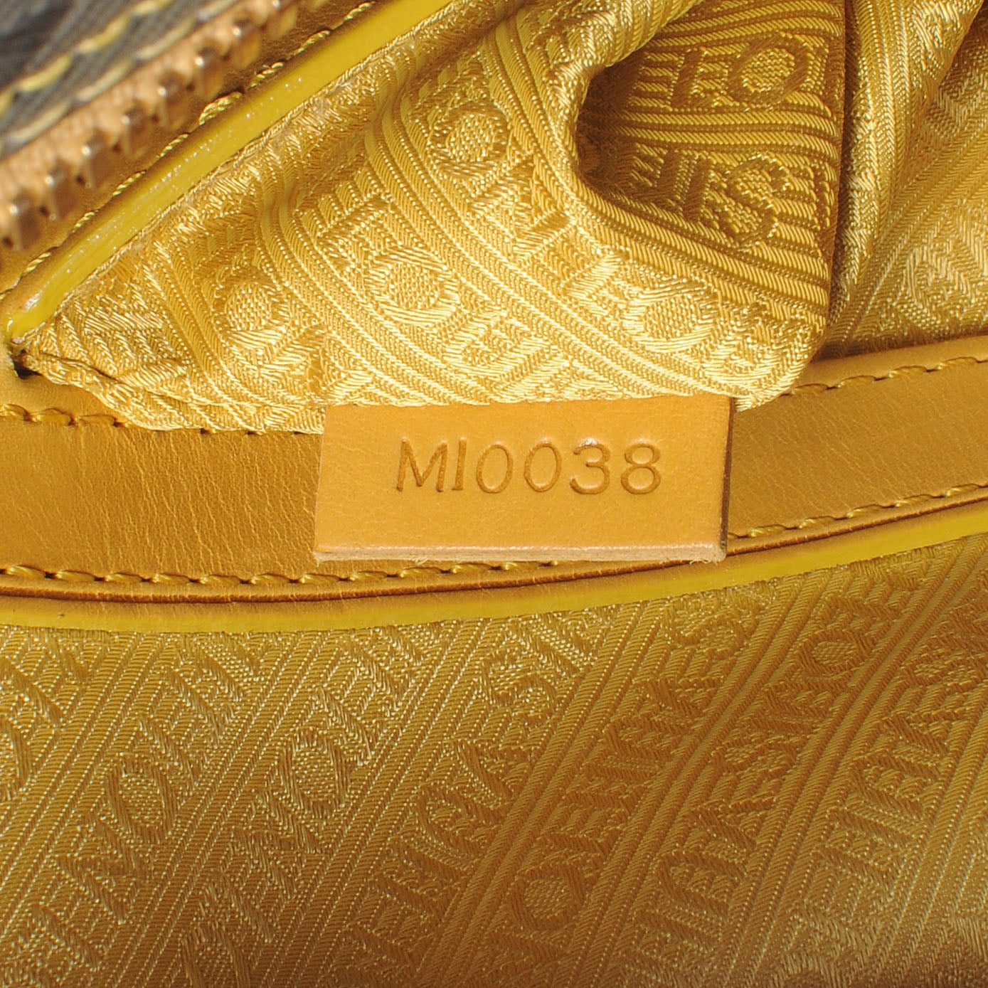 Louis Vuitton Monogram Pulp Defile Weekender PM Yellow 7 of 8