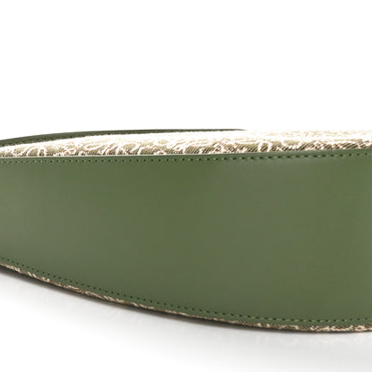 Loewe Jacquard Anagram Calfskin Luna Bag Avocado 8 of 9