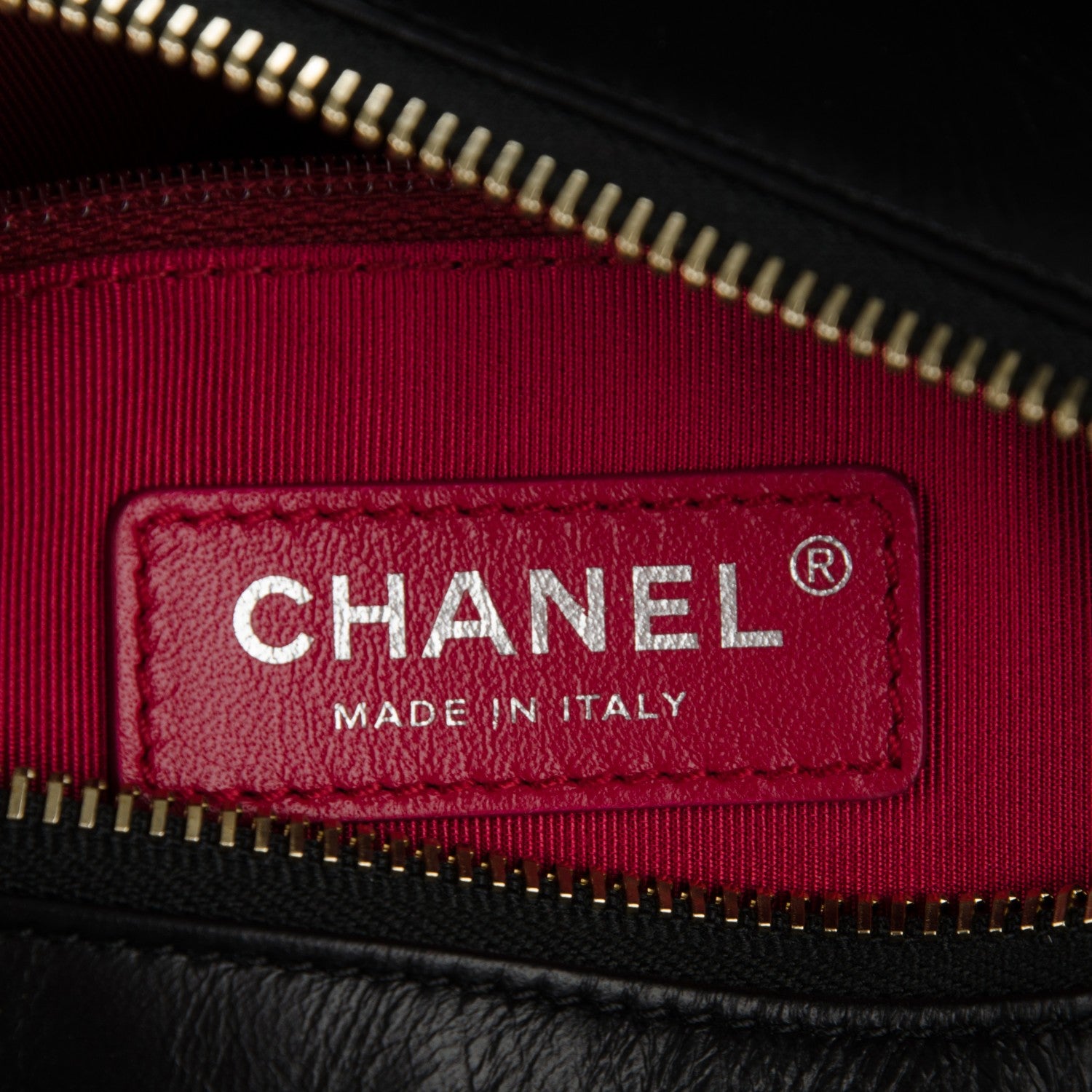 Chanel Aged Calfskin Quilted Small Gabrielle Hobo Black 7 of 8