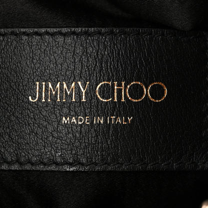 Jimmy Choo Satin Beaded Mini Bon Bon Bag Black 6 of 10