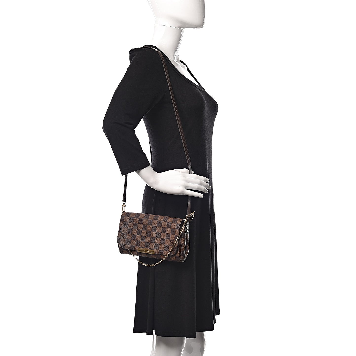 Damier Ebene Favorite PM
