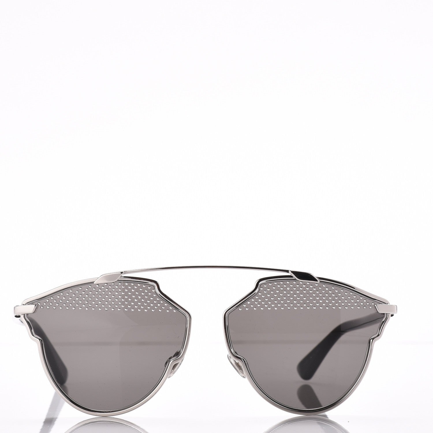 Christian Dior Studded So Real Sunglasses Silver 2 of 7