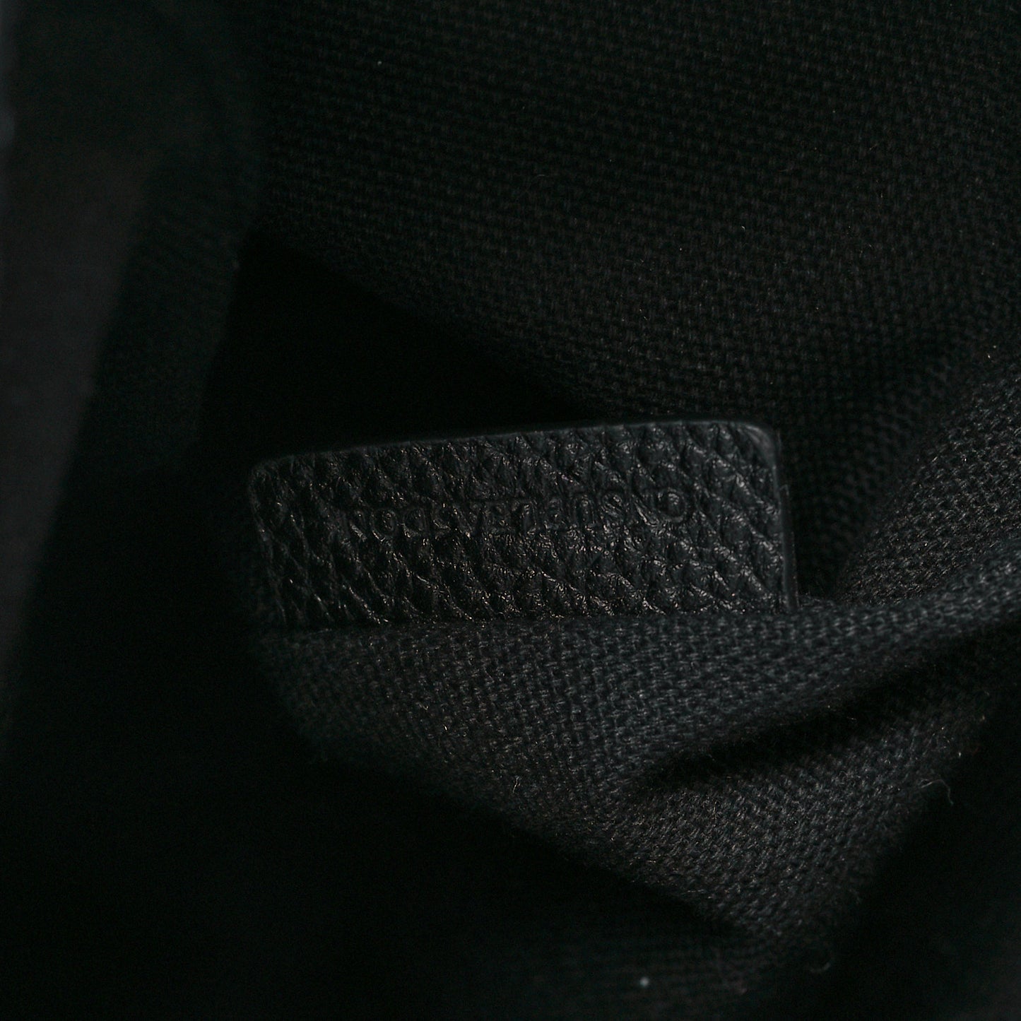 Canvas Mega Check Large Baildon Messenger Bag Black