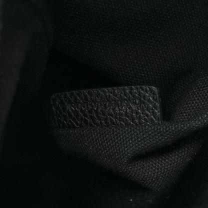 Burberry Canvas Mega Check Large Baildon Messenger Bag Black 6 of 11