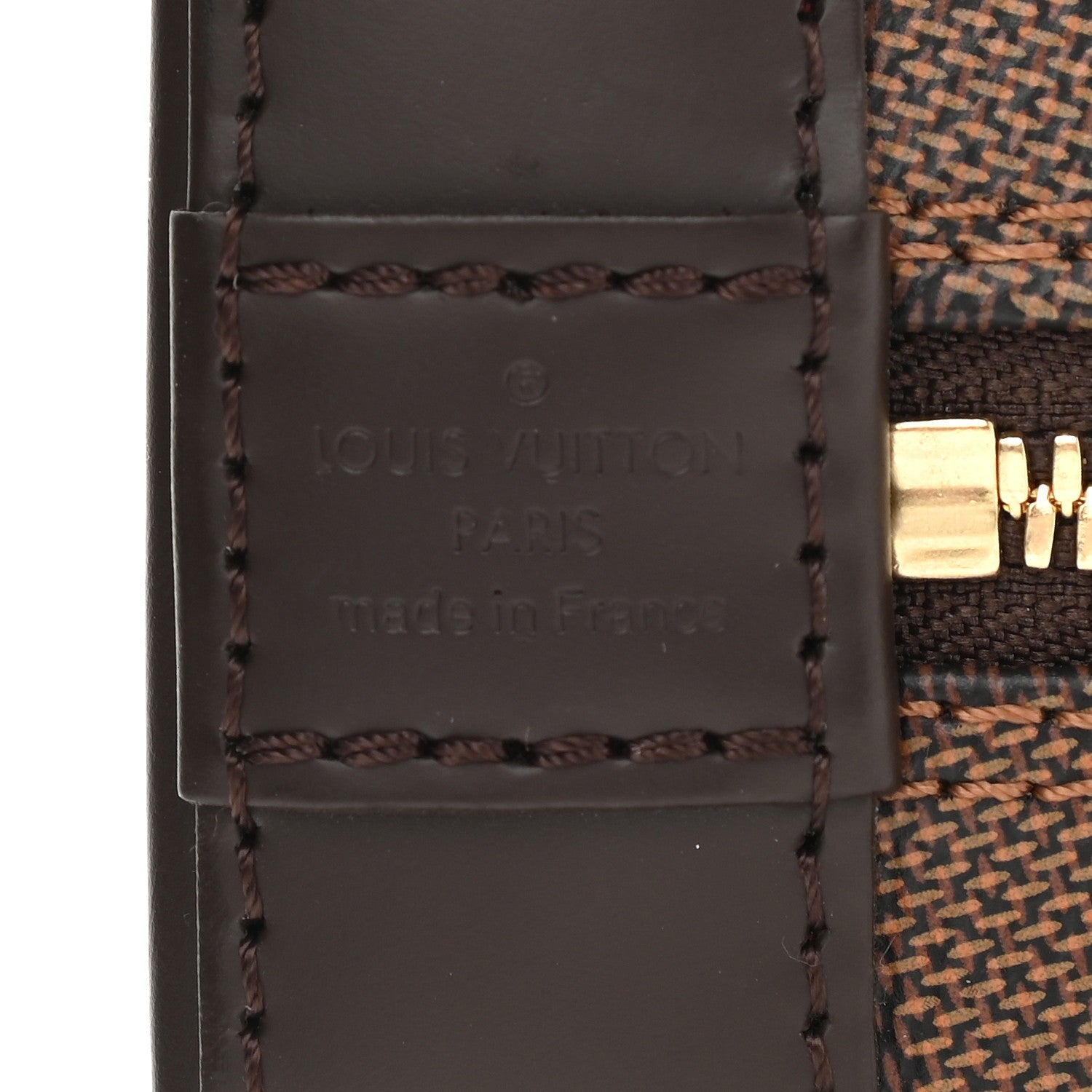 Louis Vuitton Damier Ebene Alma BB 6 of 9