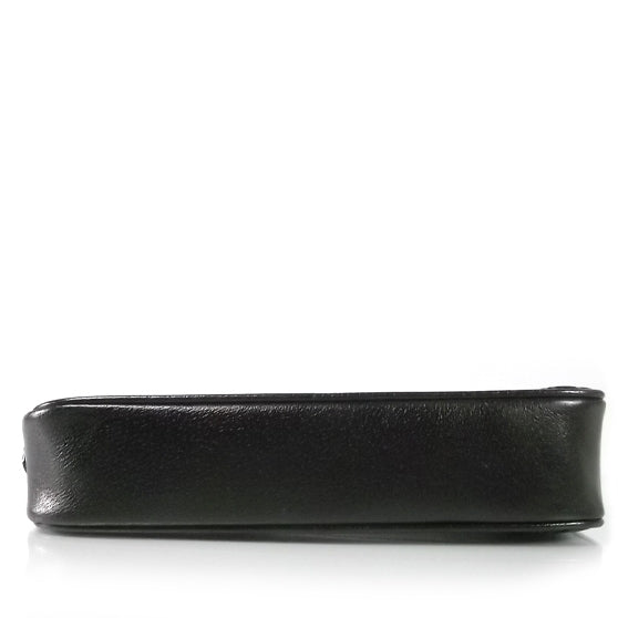 Leather Clutch Black