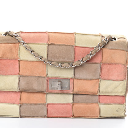 Chanel Suede Chocolate Bar Mademoiselle Flap Multicolor 7 of 9