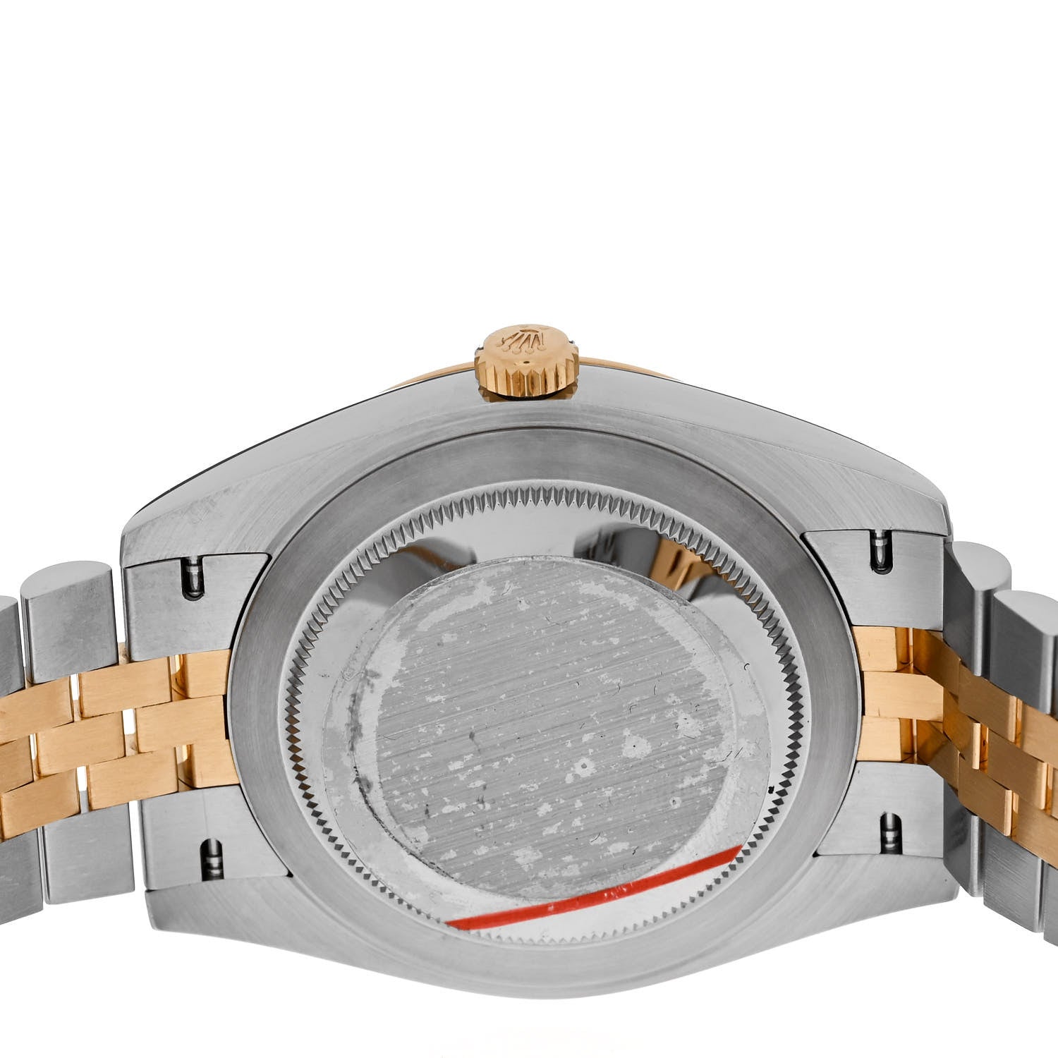 Rolex Stainless Steel 18K Yellow Gold 41mm Oyster Perpetual Wimbledon Datejust Watch Slate 126333 4 of 5