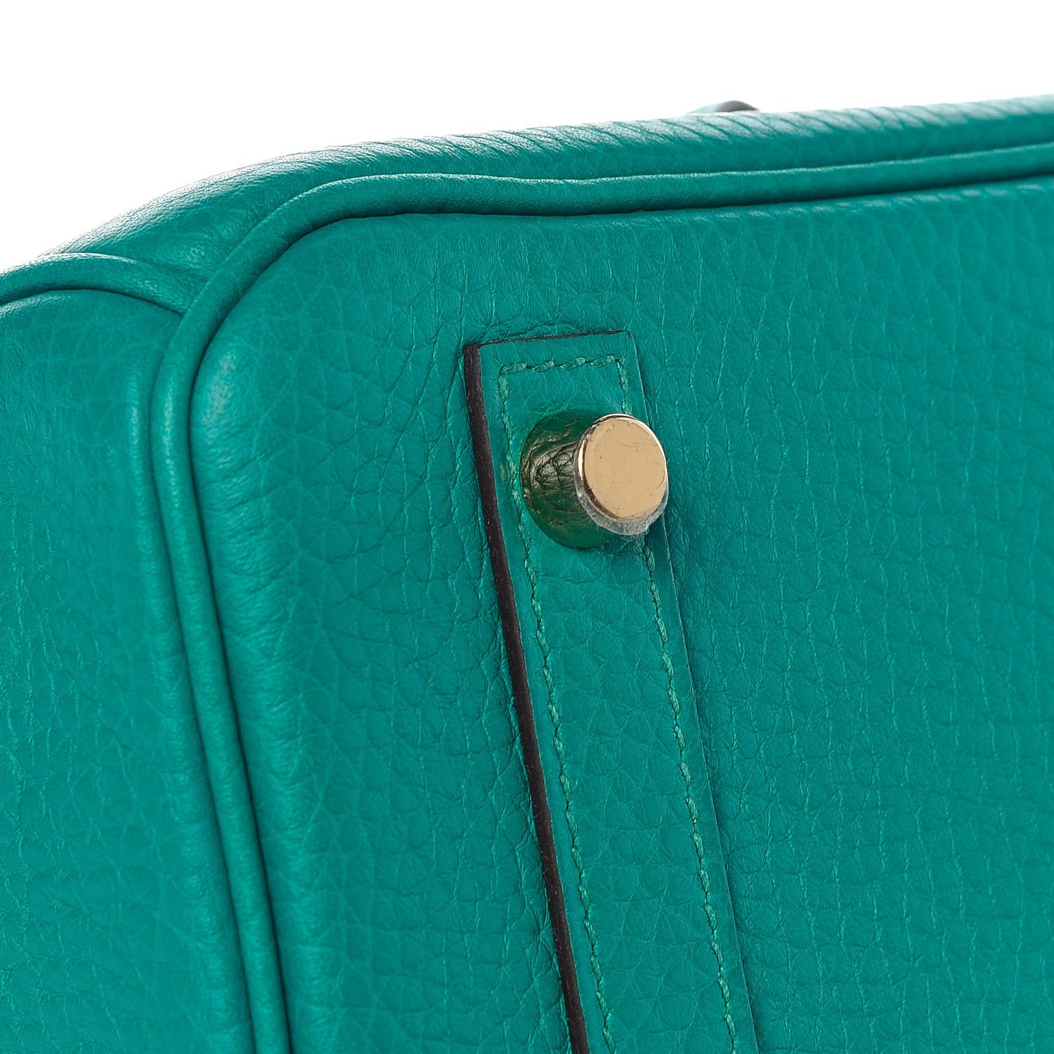 Hermes Taurillon Clemence Birkin 30 Bleu Paon 28 of 30