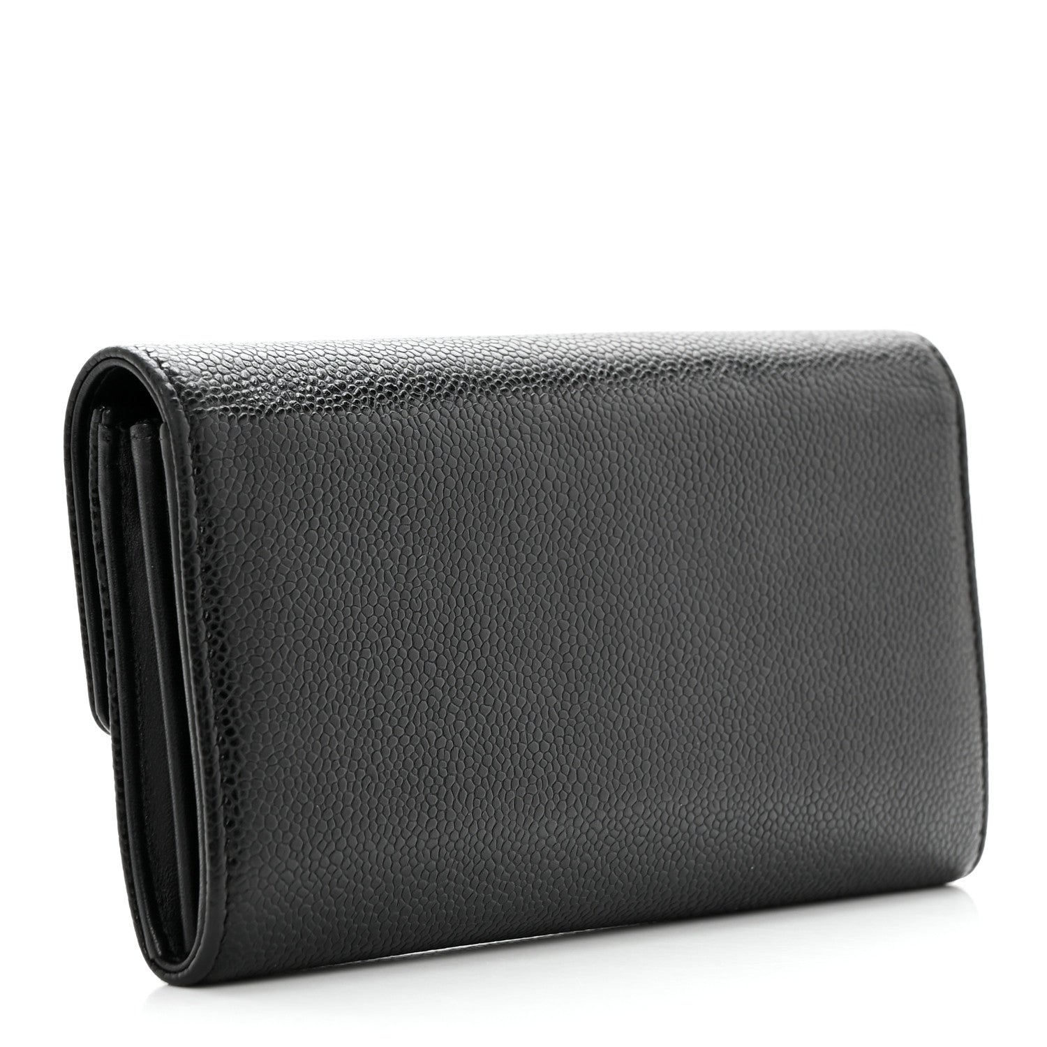 Chanel Caviar Timeless CC Large Gusset Flap Wallet Black 3 of 13