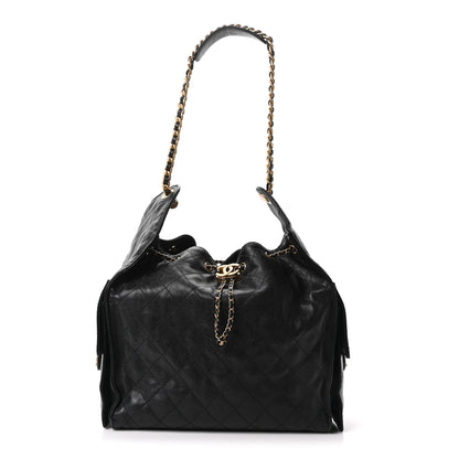 Chanel Caviar Quilted Medium Chanel 25 Handbag Black 1 of 12
